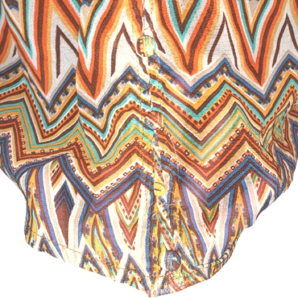 Sheer Button Down - Picture 4 of 6